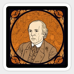 Jorge Luis Borges Sticker